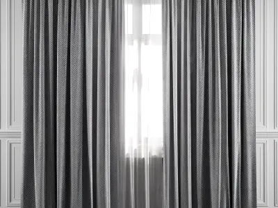 Curtain Set 10 3D model