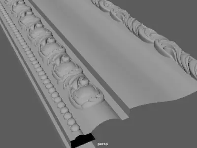 Decor for furniture 3D model 30