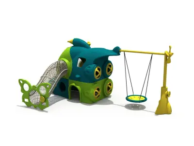 kids child playground 3d model 3D model buy