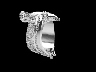 Ring Eagle  3D print model