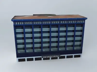 Radio Republik Indonesia 3D model