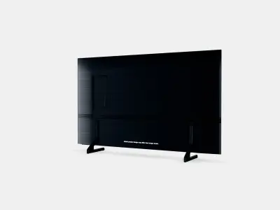 43 Samsung QE43Q60C Low-poly 3D model