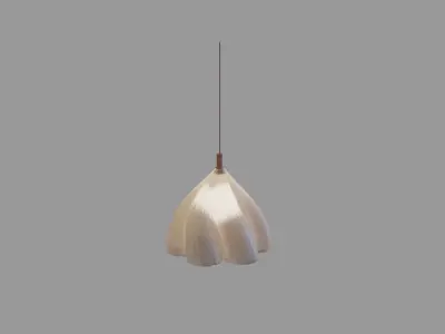 Flower Lamp 3D model purchase
