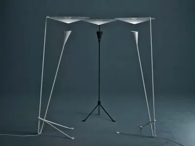 Floor Lamp B211 Free 3D model