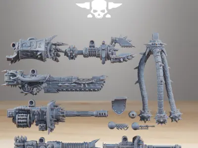 Pythonicus Defender MK2 3D print model