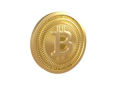 Bitcoin v5 001 3D model
