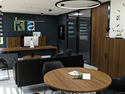 Office design 3DSMAX VRAY  3D model