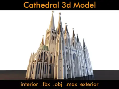 Cathedral- 3d Model 3D model