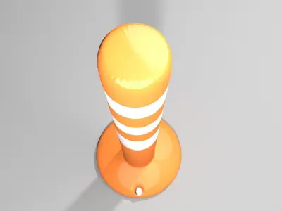 Bollard - Column 3D model