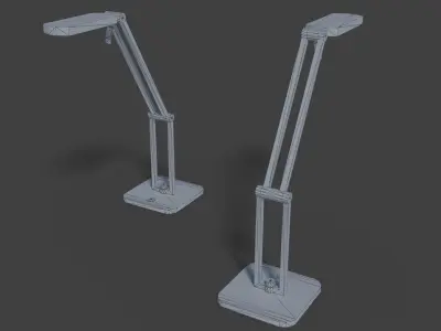 Desk Lamp Low-poly 3D model