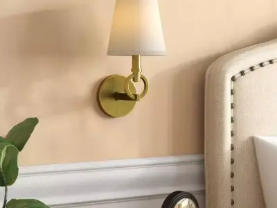 Chandlerville 1 - Light Armed Sconce 3D model