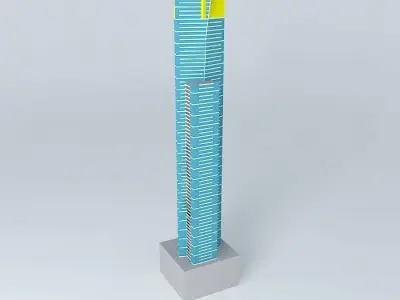 Eureka tower not mine Free 3D model