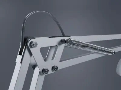 Work Lamp Tertial Free 3D model