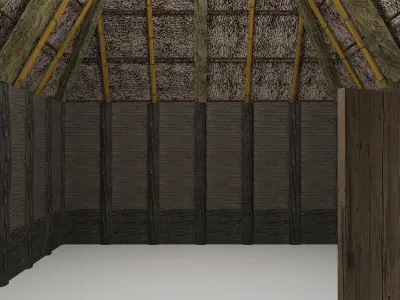 Medieval Hut 3D model