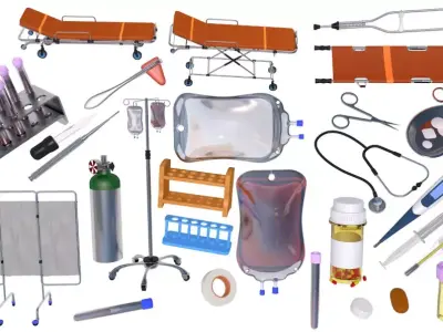 Medical Collection 5 3D model