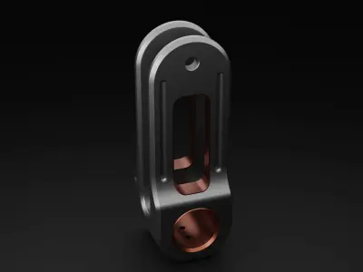 Abstract SciFi Hard Surface 2 3D model