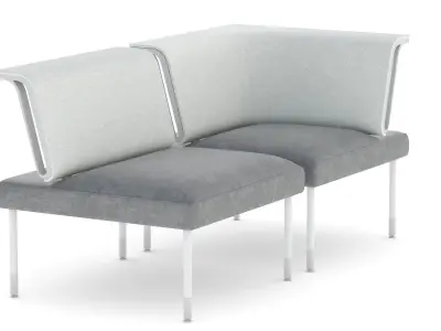 Herman Miller Workstation Public 2 3D model