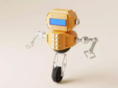 Robot V22 3D model