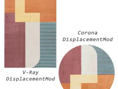 Rugs No 743 Low-poly 3D model