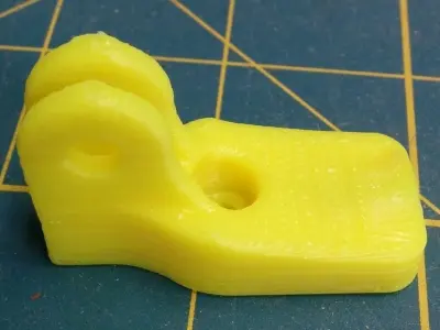 Magicshine LED headlamp mount for Giro Edit Helmet Free 3D print model