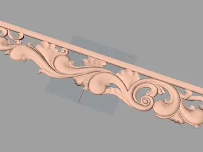 Artcam Aspire 3D relief models STL Files used for CNC E627 3D model