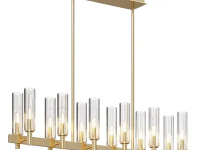 Lorne Linear Pendant by lightology   3D model