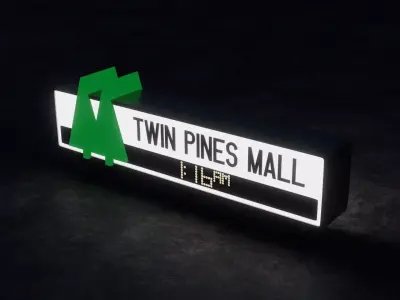 TWIN PINES MALL AND LONE PINE MALL 3D model