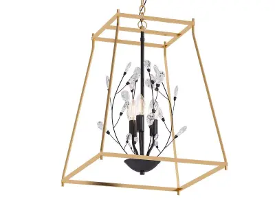 Crystal lantern 3D model