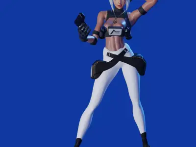 Nova Striker Sexy Mercenary 3D print model