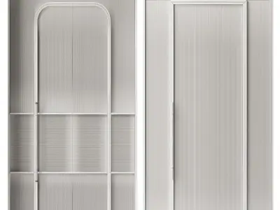 Art Deco door 12 3D model
