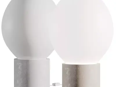 CB2 Farol Table Lamp 3D model