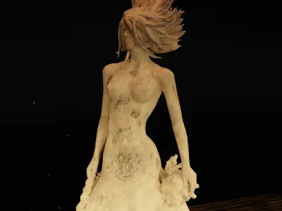 Octoqueen - Queen of seas 3D print model