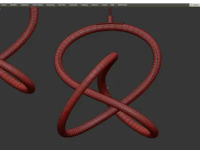 Tazia LED Mini Pendant Light Low-poly 3D model