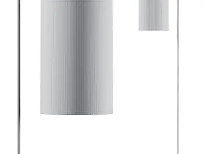 Pottery Barn Erin Metal Floor Lamp 3D model