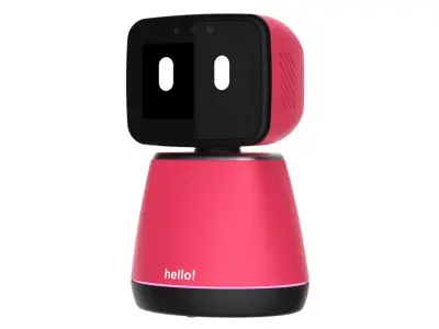 Generic Home Assistant Robot 01 Pink 3D model