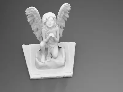 Angel 5 3D print model