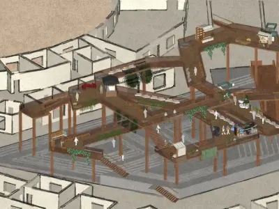 Urban Oasis 3D model