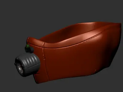 gas mask  sculpt 3d printable  3D model