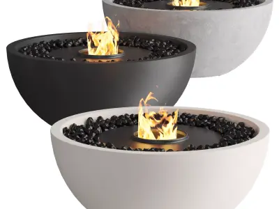 EcoSmart Fire Fireplace 3D model