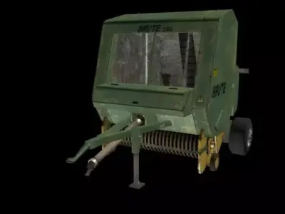 Rural Bundle - 18 Models Low-poly 3D model