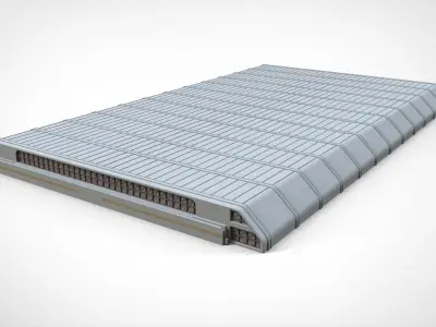 sci-fi architecture 7 3D model