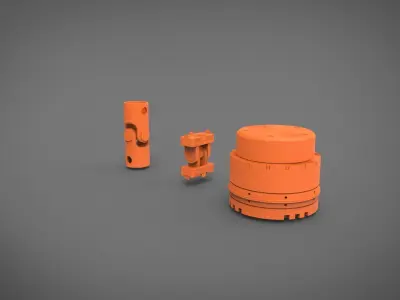 scifi kitbash 4 3D print model