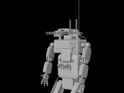 Mega Robot  3D model
