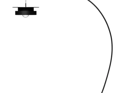 CIRCE Floor lamp cm 167x50x215 3D model