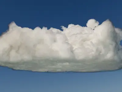 Clouds - Volumetric OpenVDB Cumulus Clouds 3D model