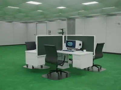 Severance Office 3D model