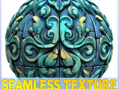 Stylized Ornaments Seamless Texture Texture