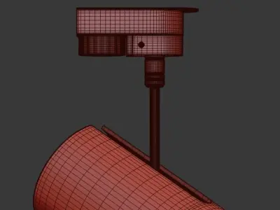 Concrete Lighting LV Spotlight 3D model