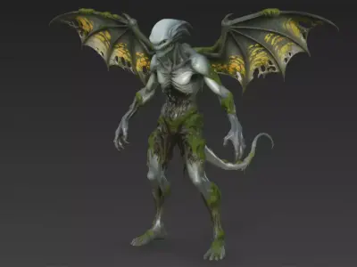 Swamp Corrupted Beast 3D model