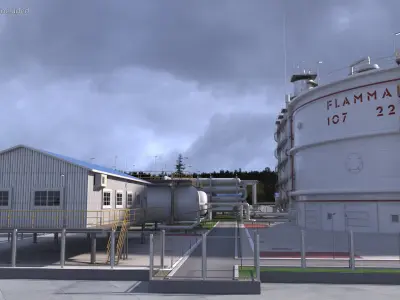  Oil Refining Facility 